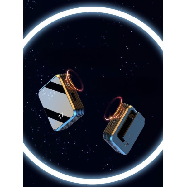 Мини-микрофон портативный F12 3 в 1, Lavalier с шумоподавлением и разъемами Lightning