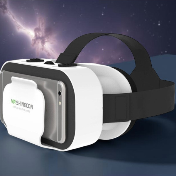 Виртуальные очки SHINECON SC-G05a для игр и фильмов 3D белые
