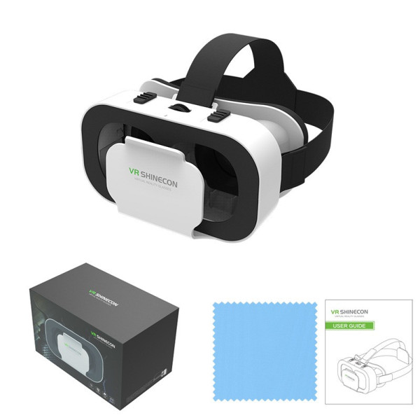 Виртуальные очки SHINECON SC-G05a для игр и фильмов 3D белые