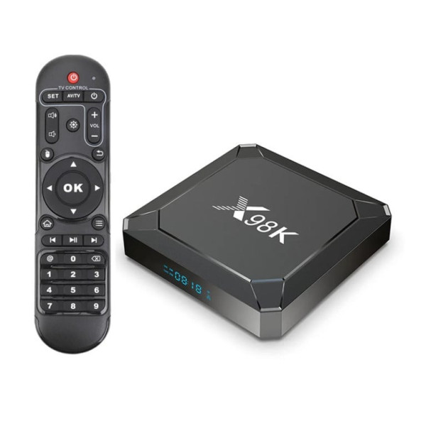 Телевизионная приставка Smart X98K 4K HDR10+ Wi-Fi Bluetooth 5.0 Android
