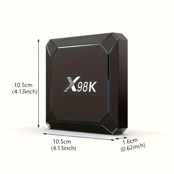 Телевизионная приставка Smart X98K 4K HDR10+ Wi-Fi Bluetooth 5.0 Android