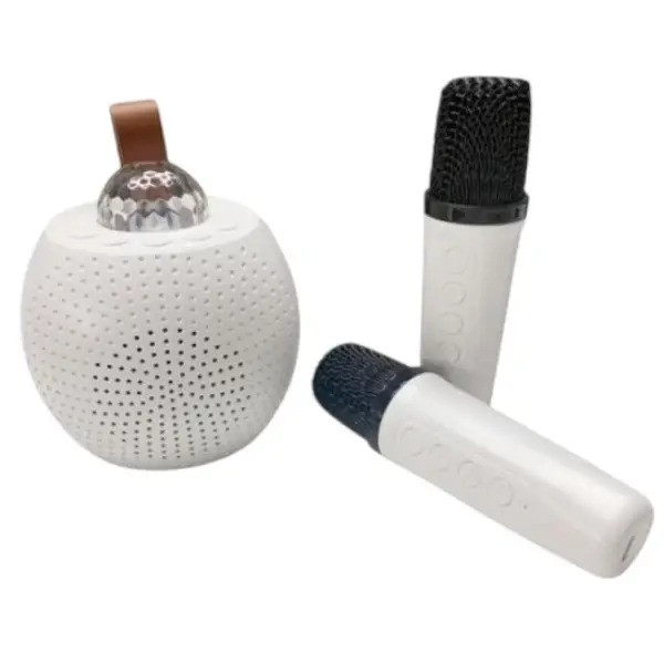 Портативная колонка Z1 Bluetooth с LED диско-шаром и караоке функцией