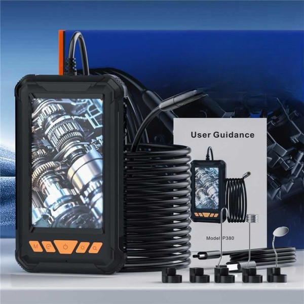 Видеоэндоскоп P380 5 м 8 мм с подсветкой LED и экраном Full HD 1080P черный