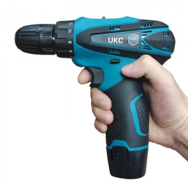 Электрический шуруповерт UKC 10157 с запасной батареей 21W комплект
