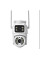 Wi-Fi камера Q13 с ночной съёмкой и двумя линзами 2×3MP внутренняя/уличная