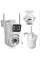 Wi-Fi камера Q13 с ночной съёмкой и двумя линзами 2×3MP внутренняя/уличная