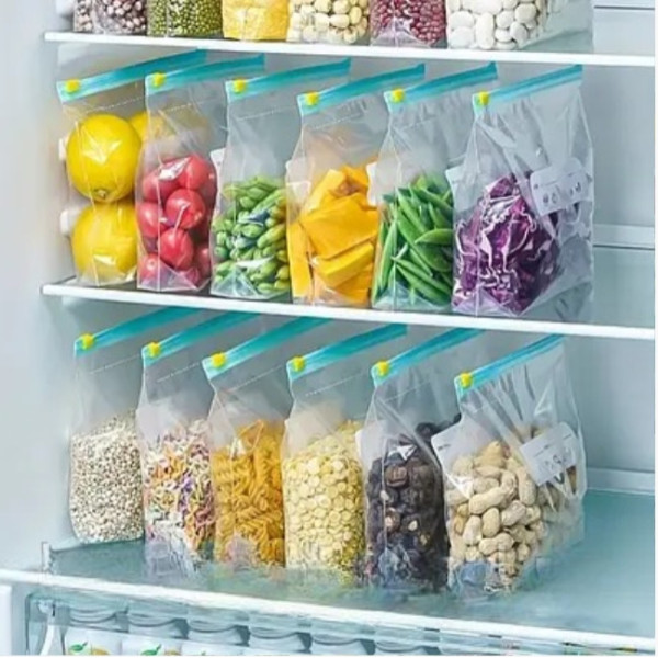 Пакеты Zip-lock для вакуумного хранения еды 30 шт 3 размера