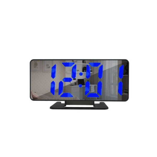 Настольные зеркальные часы VST-888H с RGB будильником и USB питанием
