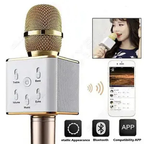 Микрофон MC-871 для караоке с динамиком и шумоподавлением Bluetooth
