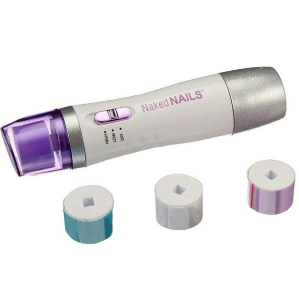 Машинка Naked Nails для ногтей с 6 насадками для маникюра