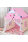 Палатка детская домик Замок 130×100×120 см для дома и улицы