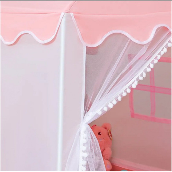 Палатка детская домик Замок 130×100×120 см для дома и улицы