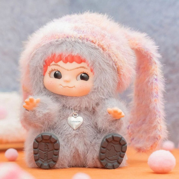 Коллекционный брелок Labubu Монстры Pop Mart 15 см плюшевая игрушка