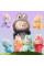 Коллекционная мягкая игрушка Labubu v3 The Monsters 12 см