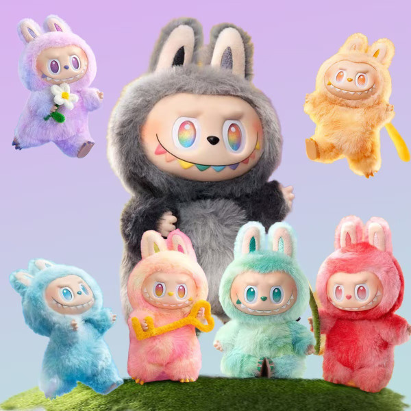 Коллекционная мягкая игрушка Labubu v3 The Monsters 12 см