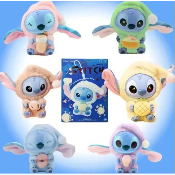 Игрушка-брелок Labubu Стич 16 см для детей и аксессуаров