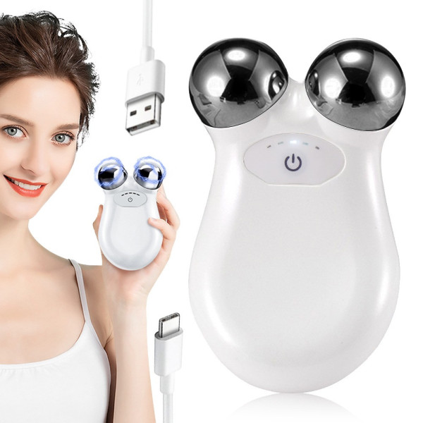 Ручной массажер Micro Current Skin TS-5504 с вибрацией и USB зарядкой