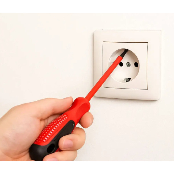 Комплект диэлектрических отверток 7 шт в удобном чехле Screwdriver Set