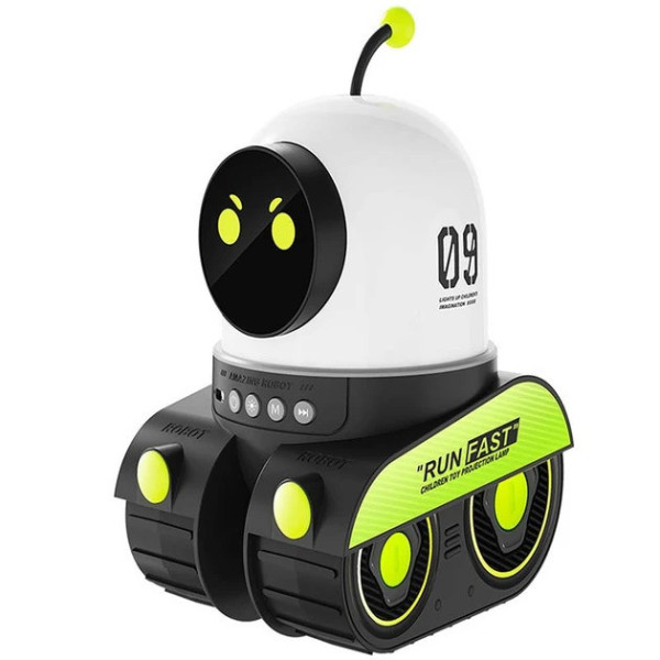 Вращающийся ночник Droid WH-E03 с эффектом проекции и Bluetooth