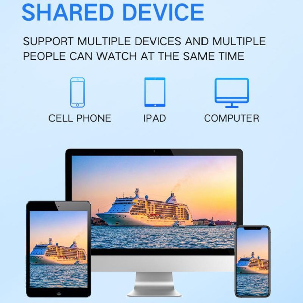 Камера наблюдения X6D  с Wi-Fi