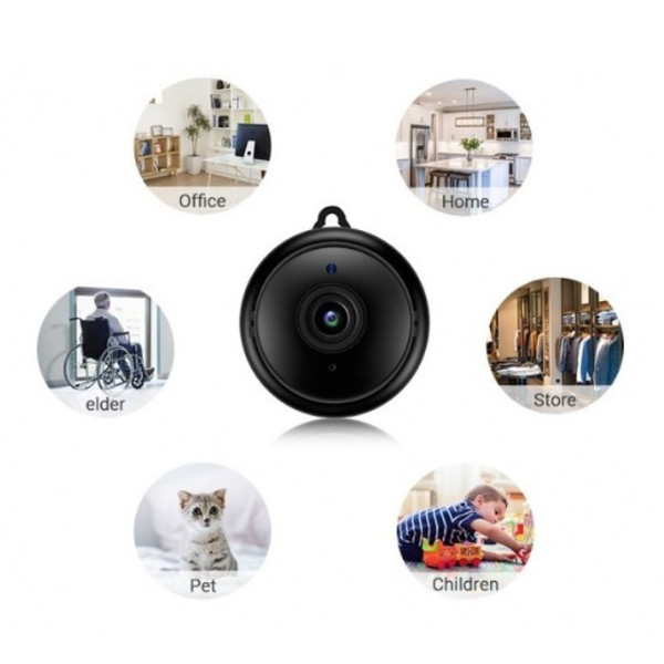 Умная камера V380 Wi-Fi 1080p OMG Eye с функцией радионяни
