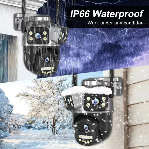 IP камера QD18 для улицы с ночной съемкой и беспроводным подключением