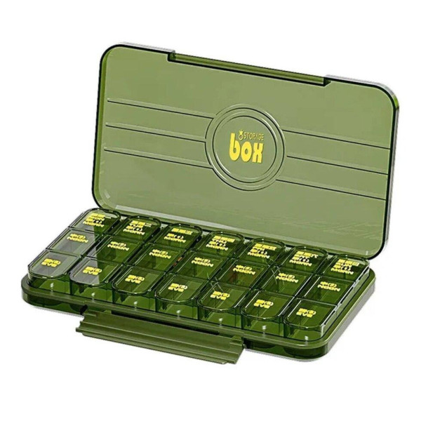 Диспенсер для медикаментов AND MSK-3516 с 21 ячейкой для ежедневного контроля приема