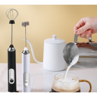 Ручной портативный миксер-капучинатор EGG BEATER с USB, беспроводной вспениватель для кофе и коктейлей