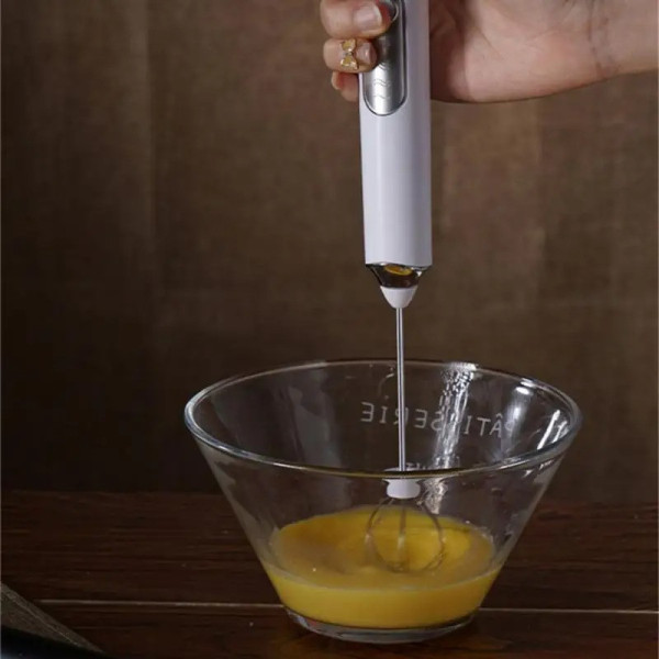 Ручной портативный миксер-капучинатор EGG BEATER с USB, беспроводной вспениватель для кофе и коктейлей