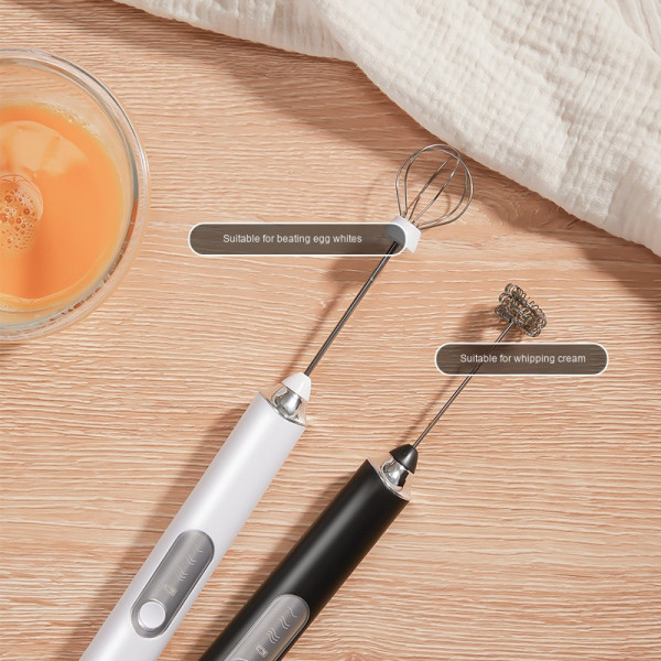Ручной портативный миксер-капучинатор EGG BEATER с USB, беспроводной вспениватель для кофе и коктейлей
