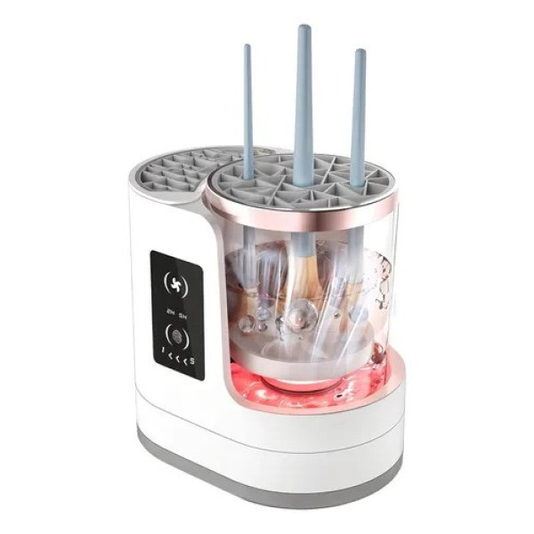 Электрический прибор для чистки кистей, AND XL-1321 8 сменных насадок, USB и батарейки