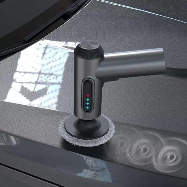 Аккумуляторная полировальная машинка для авто AND LY-987 с 3 дисками USB