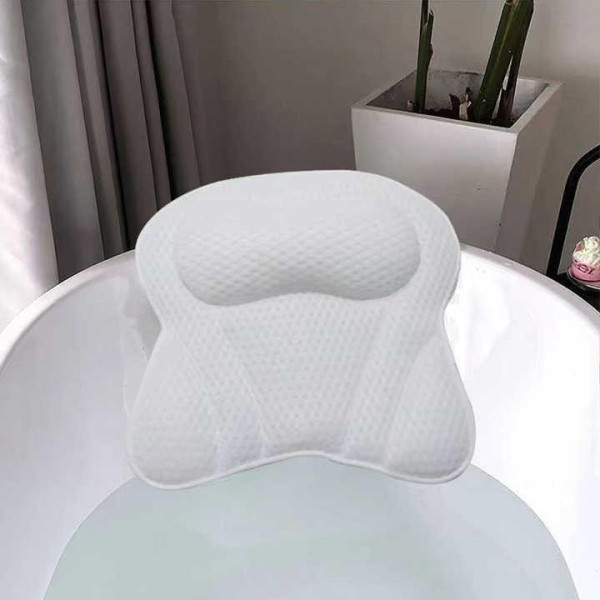 Подушка для ванны с присосками Bathtub Pillow 106 удобная поддержка головы