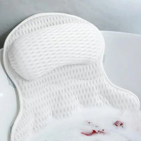 Подушка для ванны с присосками Bathtub Pillow 106 удобная поддержка головы