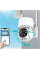 Wi-Fi камера видеонаблюдения на солнечной батарее 360° с ночным видением TQ1-GK4-6MP ISEE
