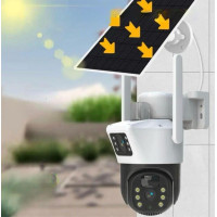 4G камера видеонаблюдения с автономным питанием, солнечной батареей и IP66 V36