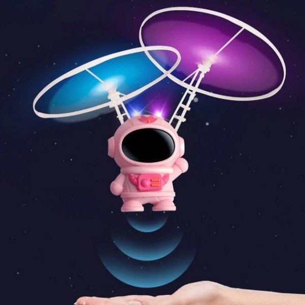 Интерактивная игрушка Induction aircraft космонавт с LED подсветкой для детей AND JJ060