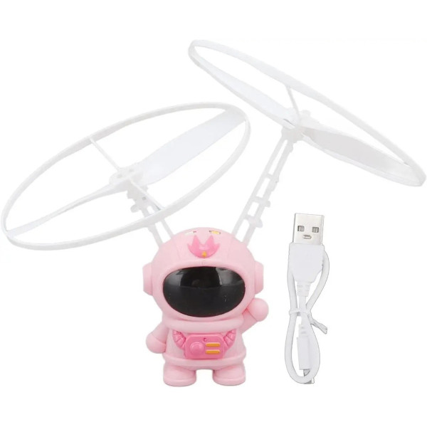 Интерактивная игрушка Induction aircraft космонавт с LED подсветкой для детей AND JJ060