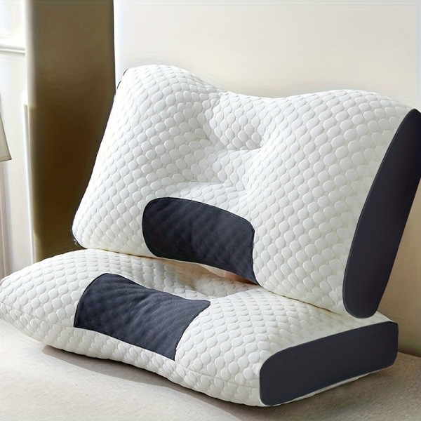 Анатомическая подушка для сна Casual Pillow01, поддержка шеи и позвоночника, гипоаллергенная
