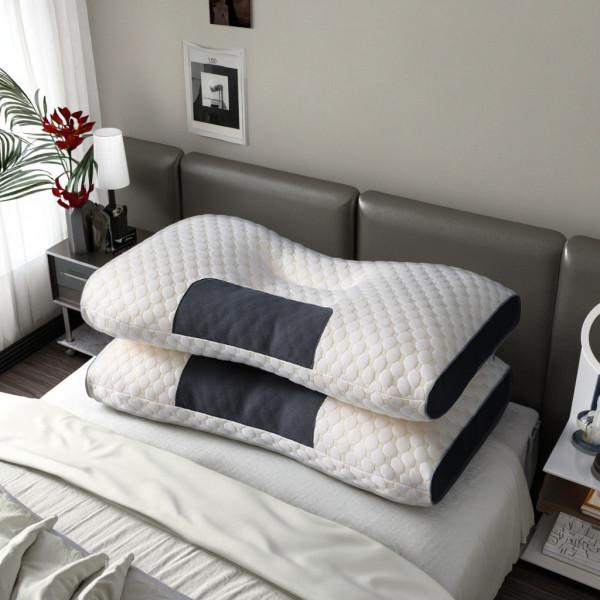 Анатомическая подушка для сна Casual Pillow01, поддержка шеи и позвоночника, гипоаллергенная