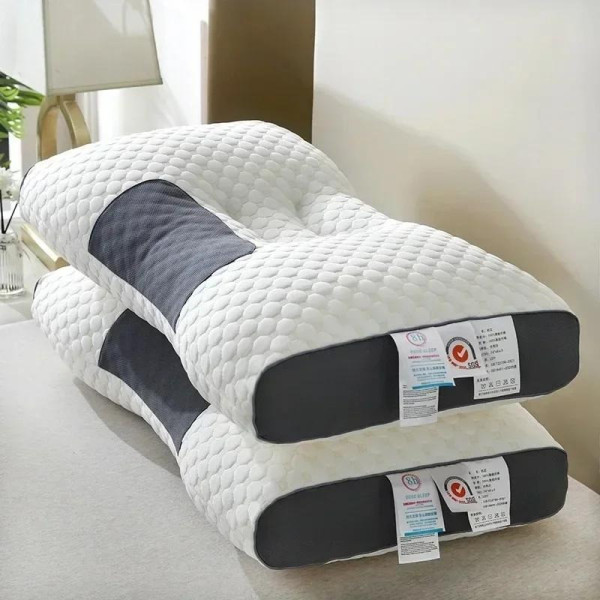 Анатомическая подушка для сна Casual Pillow01, поддержка шеи и позвоночника, гипоаллергенная