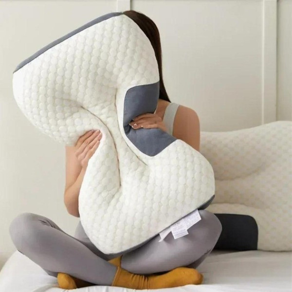 Анатомическая подушка для сна Casual Pillow01, поддержка шеи и позвоночника, гипоаллергенная