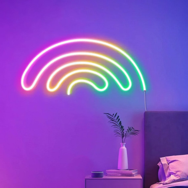 Умная RGB неоновая лента 10 м, гибкая, USB