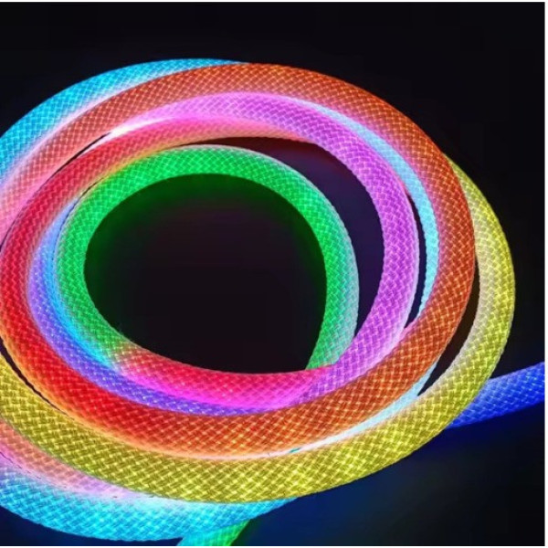 Умная LED RGB лента 5 м, шланг, Bluetooth и синхронизация с музыкой