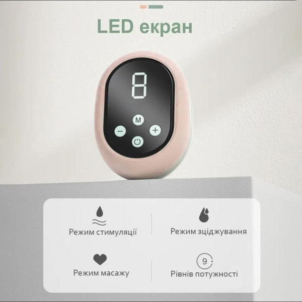 Электромолокоотсос Zhibao двухфазный, компактный и тихий, USB