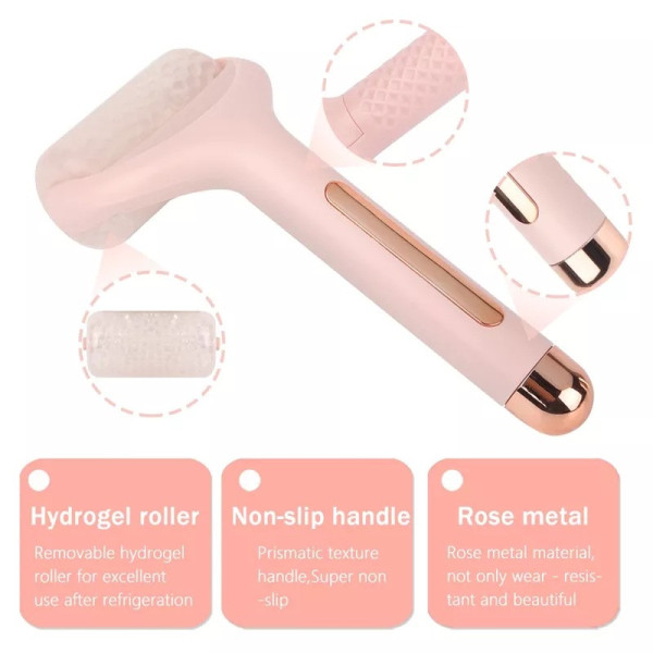 Ледяной роллер для лица Flawless Ice Roller, массажер с охлаждением
