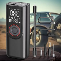 Электрический компрессор ATJ-9566 150 PSI с аккумулятором и цифровым дисплеем