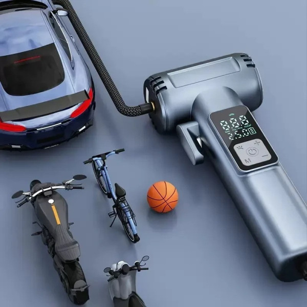 Универсальный автомобильный компрессор SW-201B 150 PSI с цифровым контролем давления