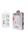 Многофункциональный удлинитель Power Socket F09U с тремя розетками и четырьмя USB, включая Type-C, 2 метра