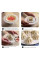 Аппарат Khinkali Maker для хинкали и пельменей, ручное приспособление для лепки, корпус пластиковый, черный
